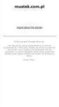 Mobile Screenshot of mustek.com.pl