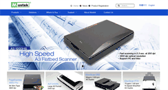 Desktop Screenshot of mustek.com.tw